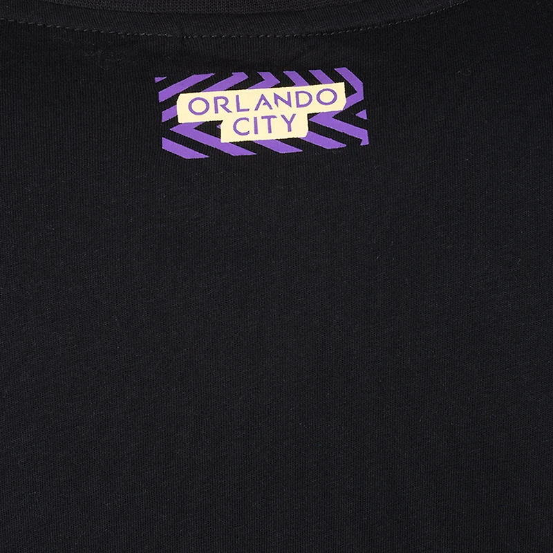 Men's Sport Design Sweden Black Orlando City SC Vintage '90s Relaxed T-Shirt