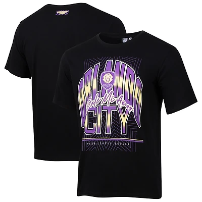 T-shirt décontracté vintage années 90 pour homme, motif sportif suédois, Orlando City SC, noir