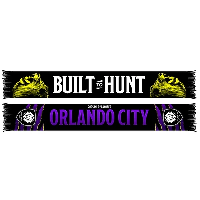 Orlando City SC 2025 MLS Playoffs Built To Hunt Scarf