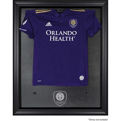 Orlando City SC Black Framed Team Logo Jersey Display Case