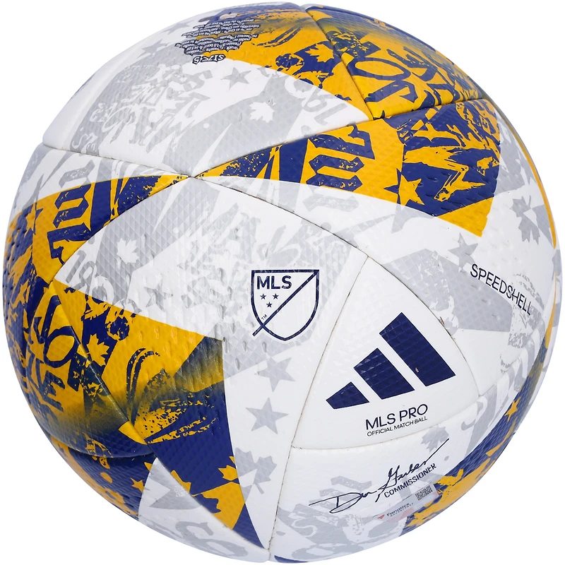 Ballon de football « KCC » utilisé lors des matchs de la saison 2023 de la MLS par l'Orlando City SC