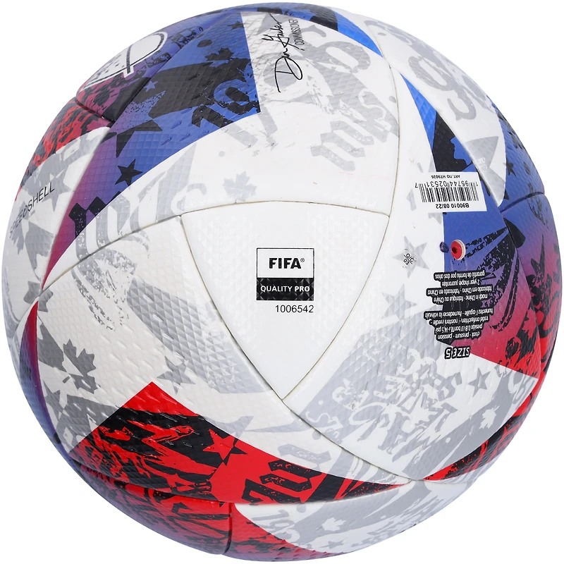 Ballon de football utilisé lors du match de l'Orlando City SC lors de la saison 2023 de la MLS