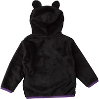 Sweat à capuche zippé intégral noir Orlando City SC Tie-Breaker Teddy pour tout-petits Sport Design Sweden