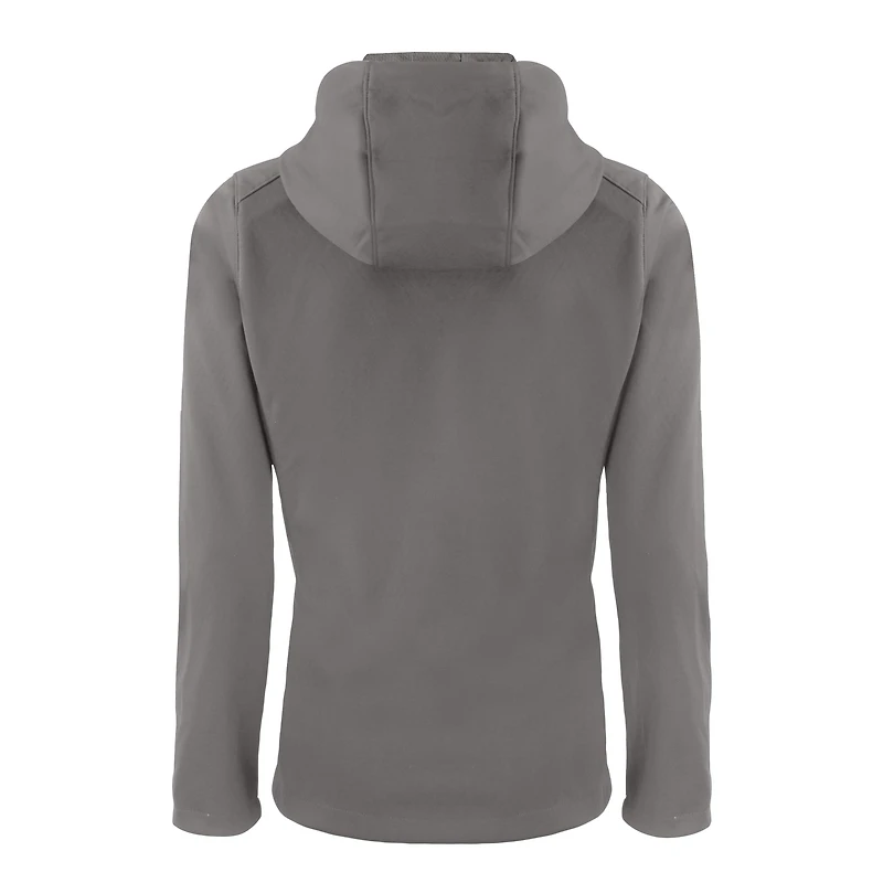 Veste zippée entièrement recyclée en softshell Orlando City SC Evoke Eco pour femme de Cutter & Buck Grey