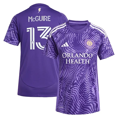Maillot réplique Perfect Storm pour femme adidas Duncan McGuire violet Orlando City SC 2025