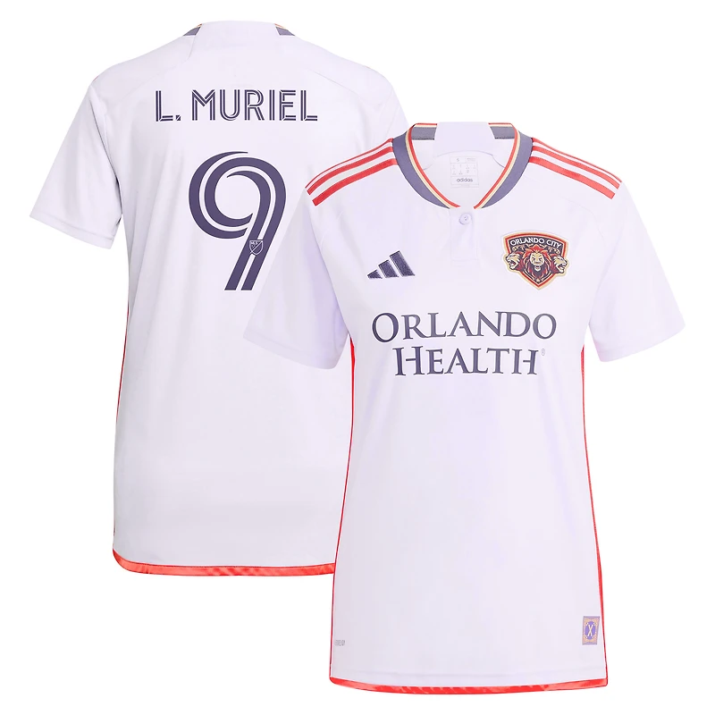 Maillot réplique du Kit Legacy Orlando City SC 2024 violet adidas Luis Muriel pour femme