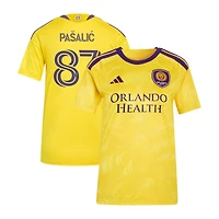 Women's adidas Marco Pašalić Gold Orlando City SC 2026 Sunken Treasure Kit Replica Jersey