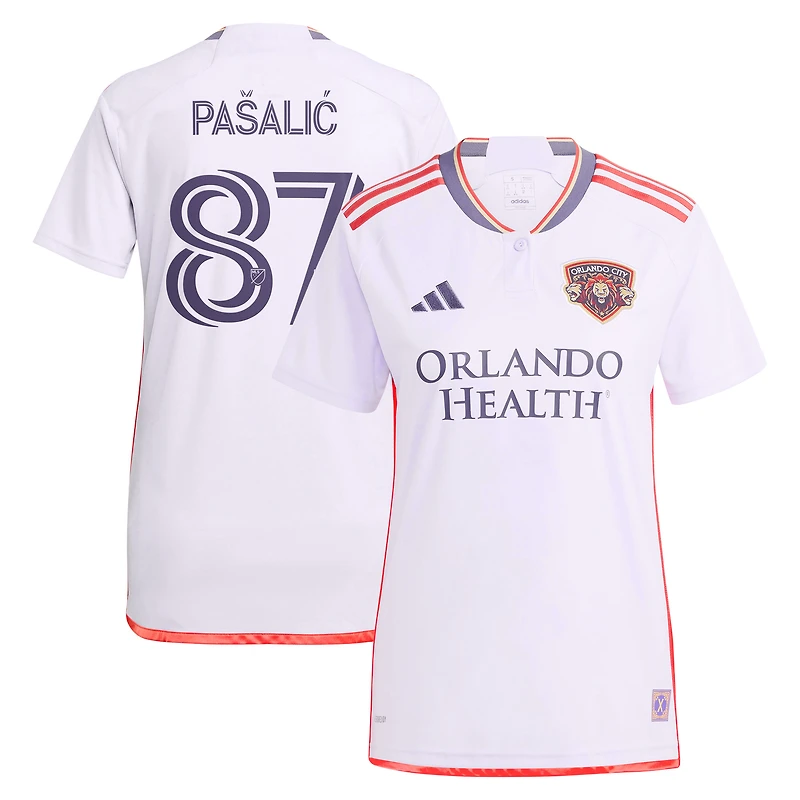 Women's adidas Marco Pašalić Purple Orlando City SC 2024 Legacy Kit Replica Player Jersey