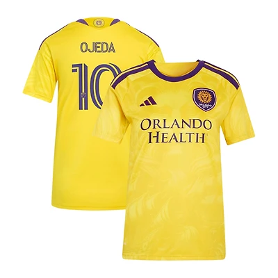 Women's adidas Martín Ojeda Yellow Orlando City SC 2026 Sunken Treasure Kit Replica Jersey