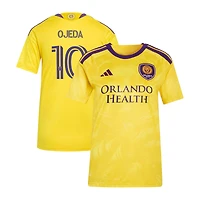 Women's adidas Martín Ojeda Yellow Orlando City SC 2026 Sunken Treasure Kit Replica Jersey