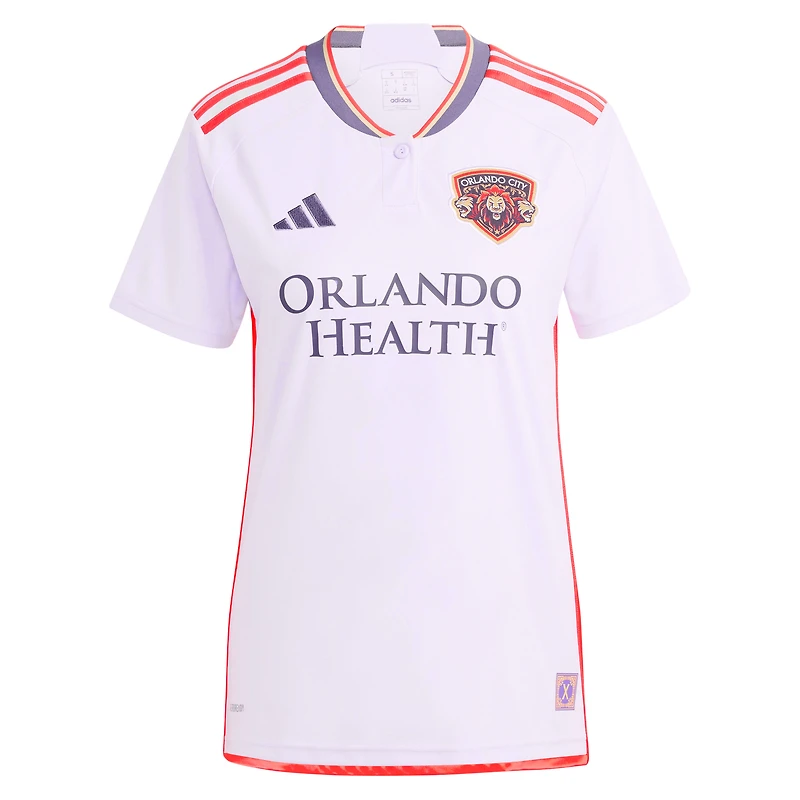 Women's adidas Purple Orlando City SC 2024 Legacy Kit Replica Jersey