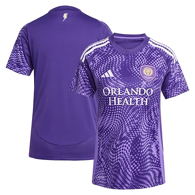 Women's adidas  Purple Orlando City SC 2025 Perfect Storm Replica Jersey
