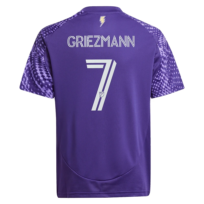 Youth adidas Antoine Griezmann Purple Orlando City SC 2025 Perfect Storm Replica Jersey