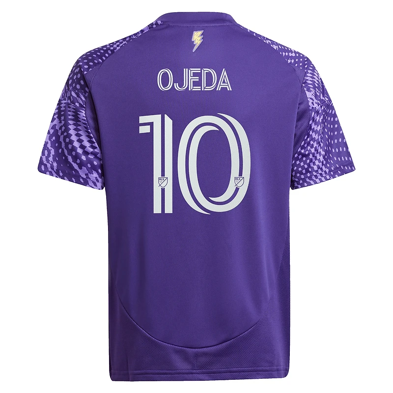 Youth adidas Martín Ojeda Purple Orlando City SC 2025 Perfect Storm Replica Player Jersey