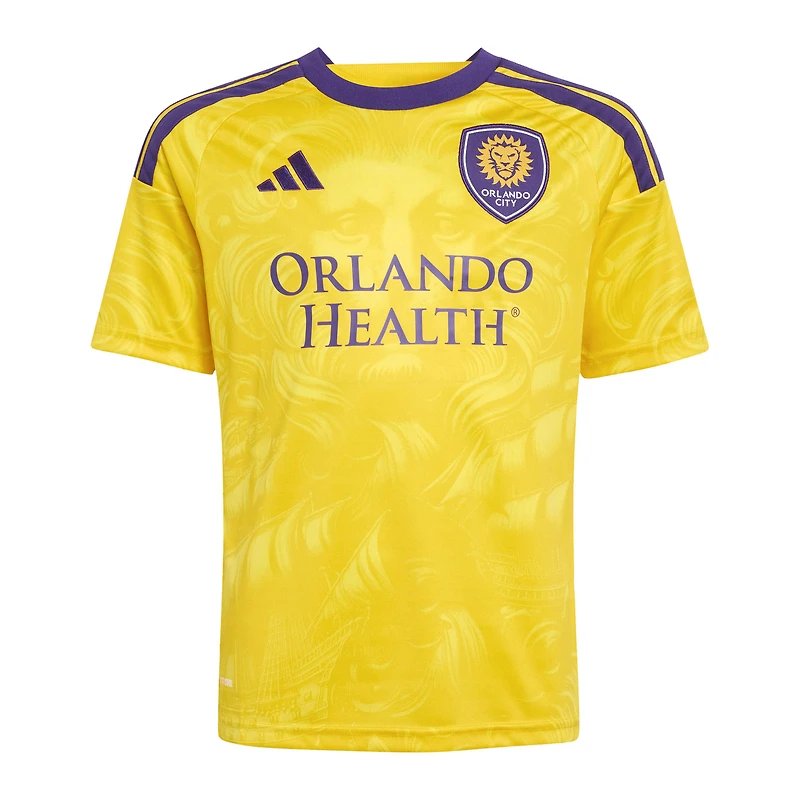 Maillot réplique adidas Martín Ojeda jaune Orlando City SC 2026 Sunken Treasure pour enfant