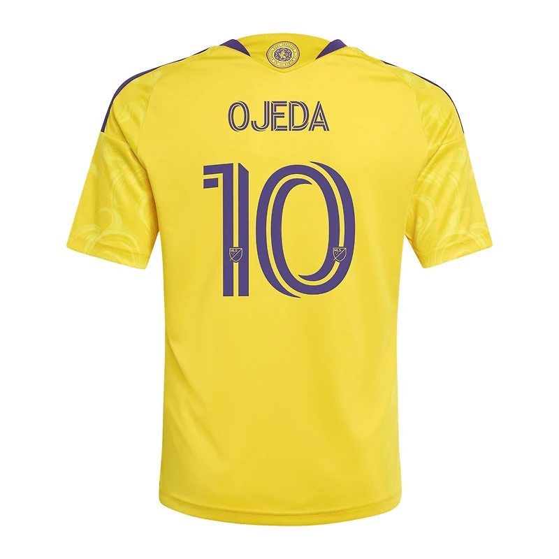 Youth adidas Martín Ojeda Yellow Orlando City SC 2026 Sunken Treasure Kit Replica Jersey