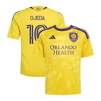 Youth adidas Martín Ojeda Yellow Orlando City SC 2026 Sunken Treasure Kit Replica Jersey
