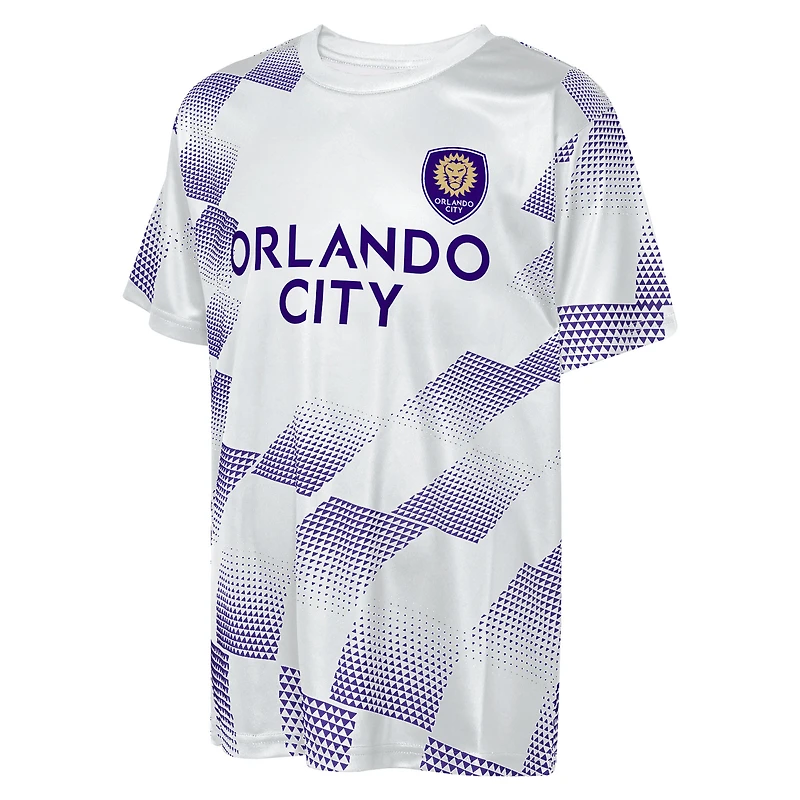 T-shirt blanc transparent Outerstuff Youth Orlando City SC