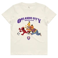 T-shirt graphique Crème du Collectif Jeunesse pour la Paix Orlando City SC Sesame Street
