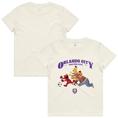 T-shirt graphique Crème du Collectif Jeunesse pour la Paix Orlando City SC Sesame Street