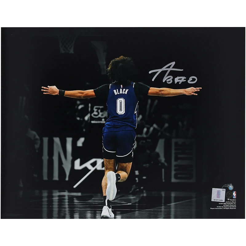 Anthony Black Orlando Magic Autographed 11" x 14" Celebration Spotlight Photograph