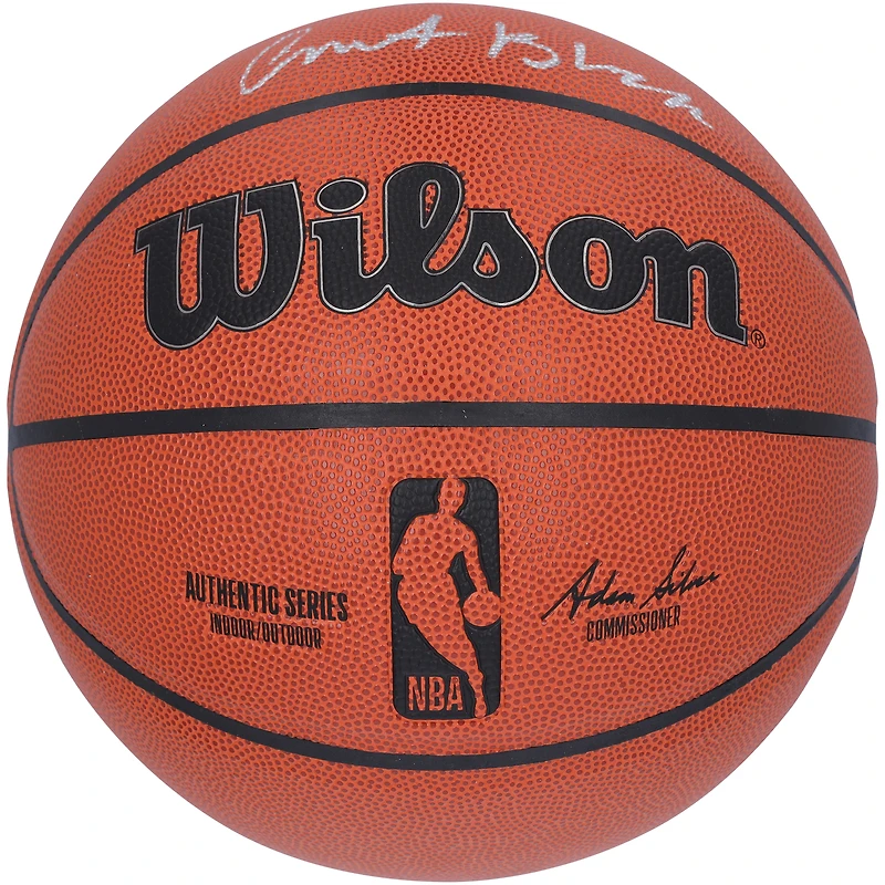 Ballon de basket-ball d'intérieur/extérieur Wilson Authentic Series autographié par Anthony Black Orlando Magic NBA Draft 2023