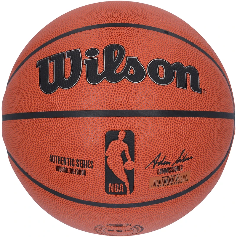Anthony Black Orlando Magic Autographed 2023 NBA Draft Wilson Authentic Series Indoor/Outdoor Basketball