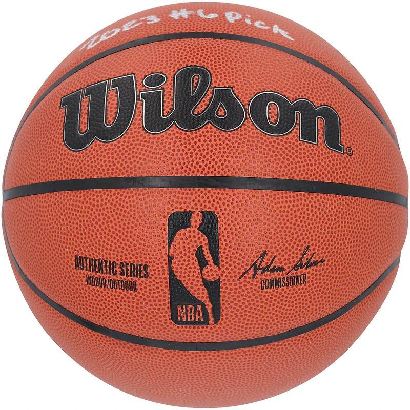 Anthony Black Orlando Magic Autographed Wilson Authentic Series Indoor/Outdoor Basketball with "2023 #6 Pick" Inscription