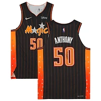 Maillot authentique Nike Mixtape 2021-22 autographié par Cole Anthony Anthracite Orlando Magic