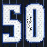 Maillot authentique Nike Icon 2020-21 autographié par Cole Anthony Black Orlando Magic