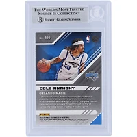 Carte de recrue authentifiée 2020-21 Panini Chronicles XR #280 signée Cole Anthony Orlando Magic par les fanatiques de Beckett avec l'inscription « Go Magic »