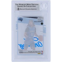 Cole Anthony Orlando Magic Autographié 2020-21 Panini Donruss Clairement Classé Rookie #52 Beckett Fanatics A Été Témoin D'une Carte Rookie Authentifiée