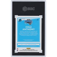 Cole Anthony Orlando Magic Autographed 2020-21 Panini Donruss Optic Fast Break Prizm #165 SGC Authenticated 9.5/10 Rookie Card 