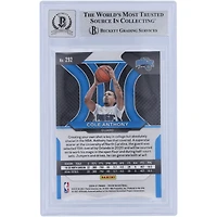 Carte de recrue autographiée 2020-21 Panini Prizm #292 de Cole Anthony Orlando Magic, Beckett Fanatics a été témoin d'une carte authentifiée 10 Rookie avec l'inscription « Go Magic »