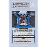 Cole Anthony Orlando Magic Autographed 2020-21 Panini Prizm #292 Beckett Fanatics Witnessed Authenticated Rookie Card with "Go Magic" Inscription
