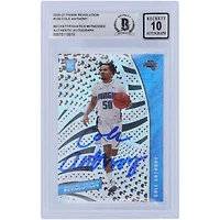Cole Anthony Orlando Magic Autographed 2020-21 Panini Revolution #106 Beckett Fanatics Witnessed Authenticated 10 Rookie Card
