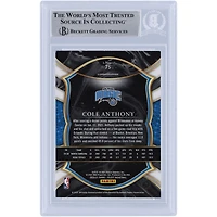 Cole Anthony Orlando Magic Autographed 2020-21 Panini Select #75 Beckett Fanatics Witnessed Authenticated Rookie Card