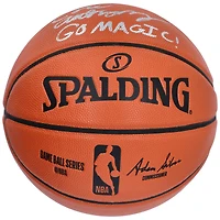 Cole Anthony Orlando Magic Autographed Spalding Indoor/Outdoor Basketball with ''GO MAGIC'' Inscription
