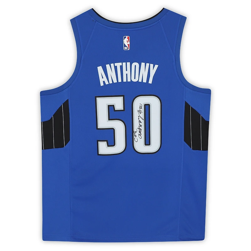 Maillot Jordan Brand Statement Edition Swingman bleu 2020-21 Orlando Magic Cole Anthony