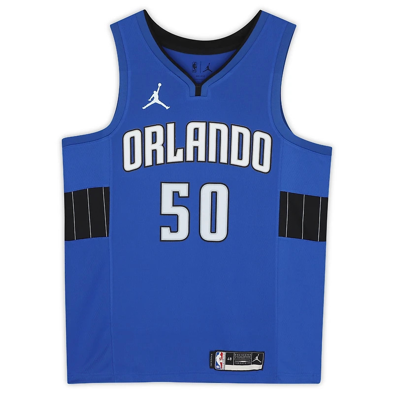 Maillot Jordan Brand Statement Edition Swingman bleu 2020-21 Orlando Magic Cole Anthony