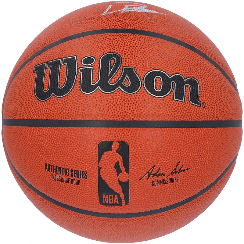 Ballon de basket-ball intérieur/extérieur Wilson Authentic Series autographié par Desmond Bane Orlando Magic