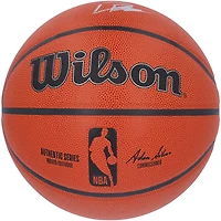 Ballon de basket-ball intérieur/extérieur Wilson Authentic Series autographié par Desmond Bane Orlando Magic
