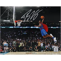 Photographie autographiée de Dwight Howard du concours de dunks Orlando Magic (8" x 10")