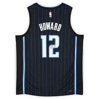 Maillot Nike Swingman noir dédicacé par Dwight Howard des Orlando Magic