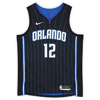 Maillot Nike Swingman noir dédicacé par Dwight Howard des Orlando Magic
