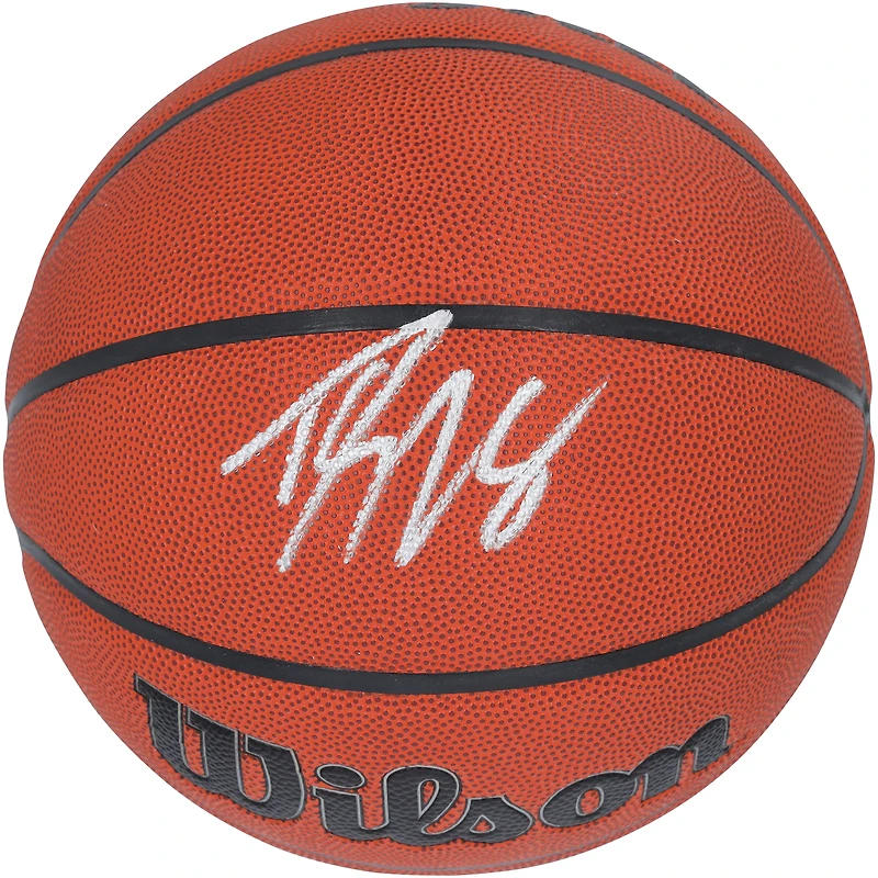 Ballon de basket-ball intérieur/extérieur Wilson Authentic Series autographié par Dwight Howard Orlando Magic