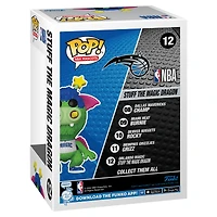 Funko Orlando Magic Pop! Figurine en vinyle Stuff The Magic Dragon #12