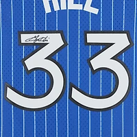 Grant Hill Orlando Magic Autographed Blue Mitchell & Ness 2004-05 Swingman Jersey 