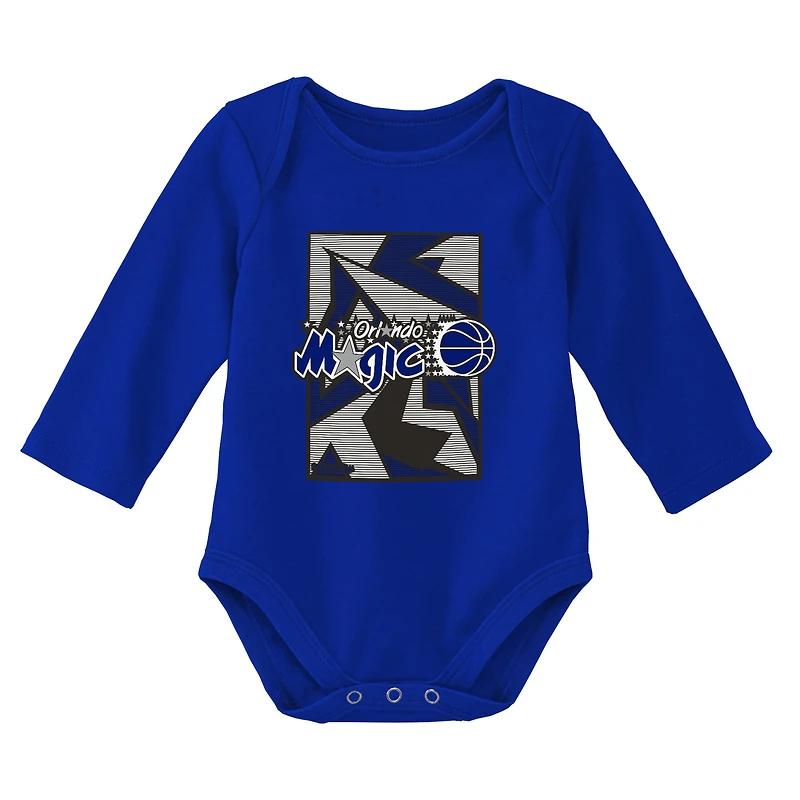 OST MAGIC NOIR BLEU INFANT M&N HWC SS & LS CREEPER AND BEANIE SET INFGIFPCK