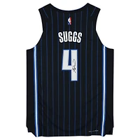 Jalen Suggs Black Orlando Magic Autographed Nike 2021-22 Authentic Jersey